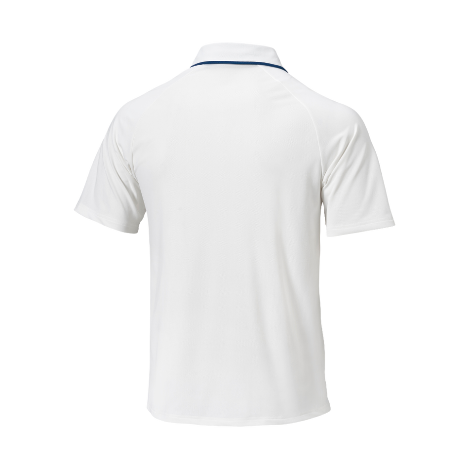 Mizuno Classic Piqu&eacute; Short Sleeve Polo Shirt Optic White